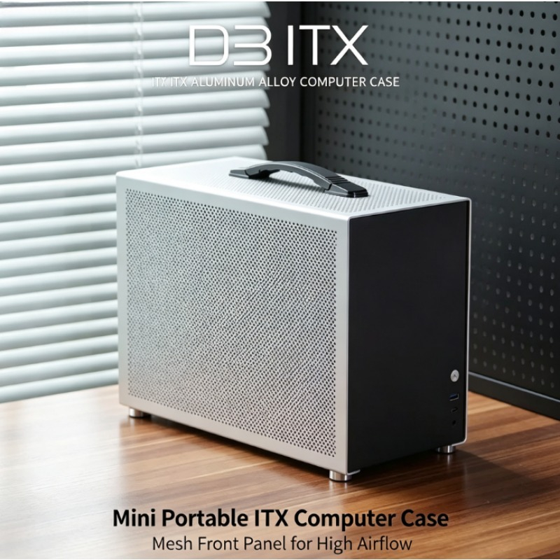 D3 Aluminum Alloy Mini ITX PC  - Mini Itx Case Water Cooling Support 评论和价格