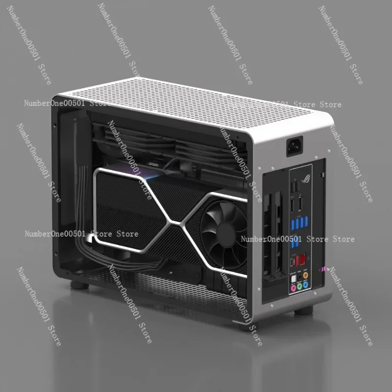 G1-Pro Aluminum A4 ITX Case SF - Mini Itx Case Water Cooling Support 评论和价格