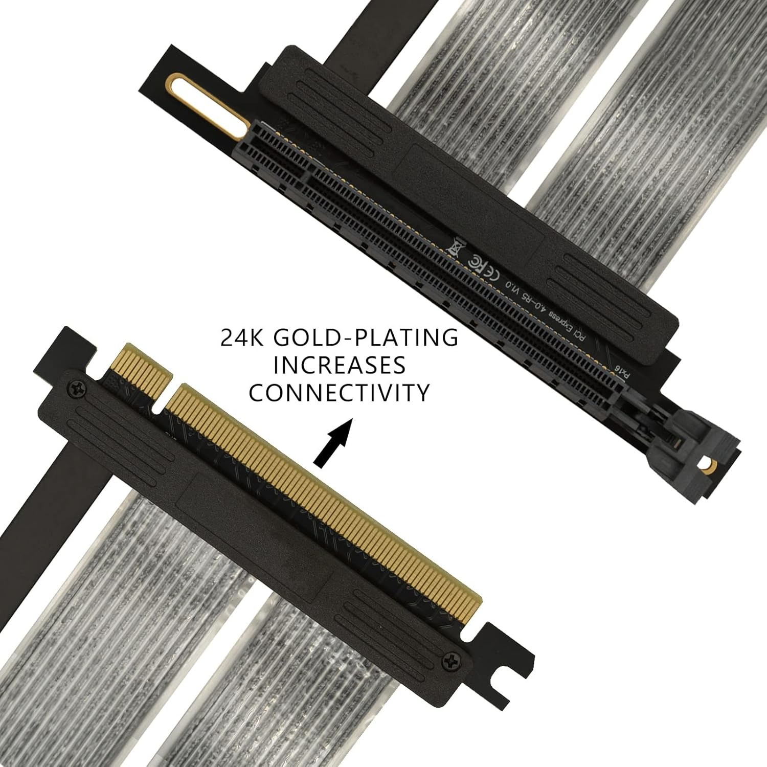 PCIe 4.0 X16 Dual Reverse Rise - Itx Case Pcie Riser 4.0 评论和价格