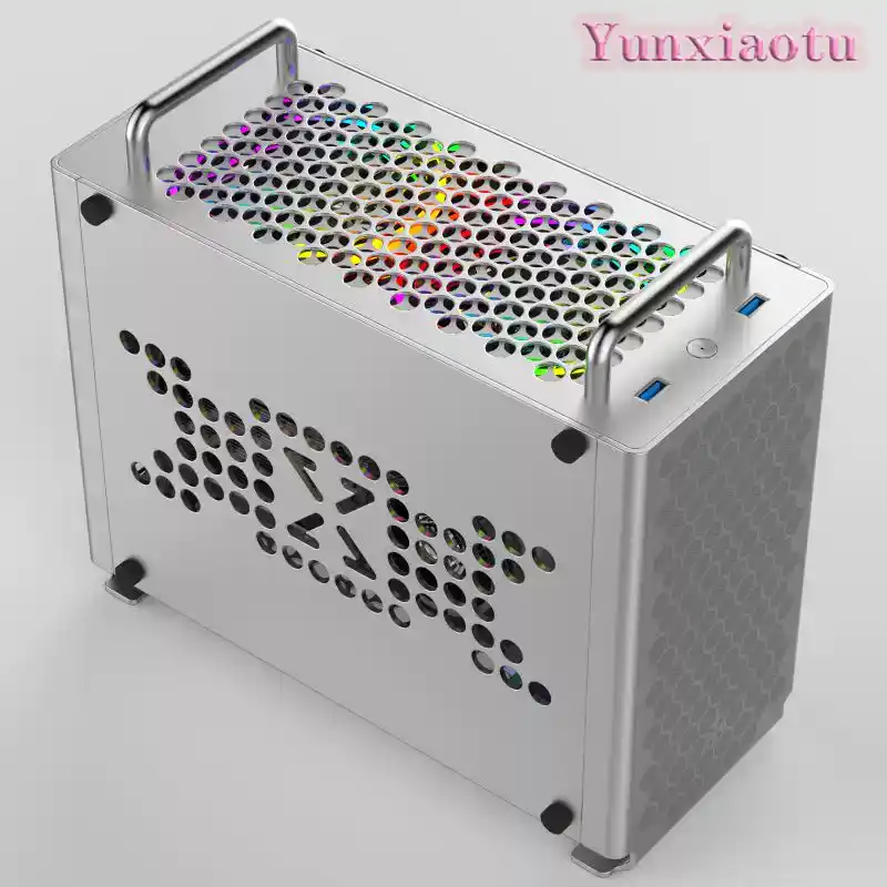 Mini ITX Computer Case Aluminu - Mini Itx Case With Handle Portable 评论和价格