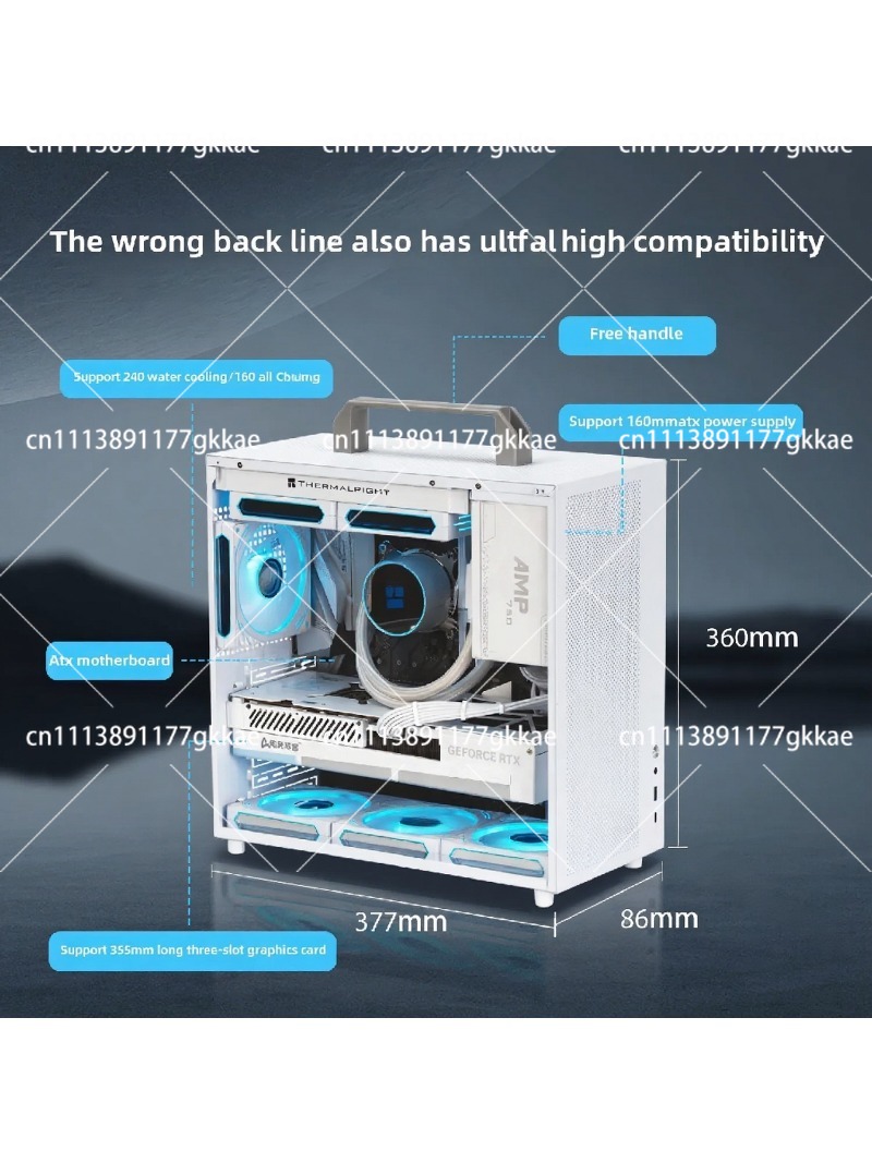 Mini ITX Computer Case, Portab - Mini Itx Case Water Cooling Support 评论和价格