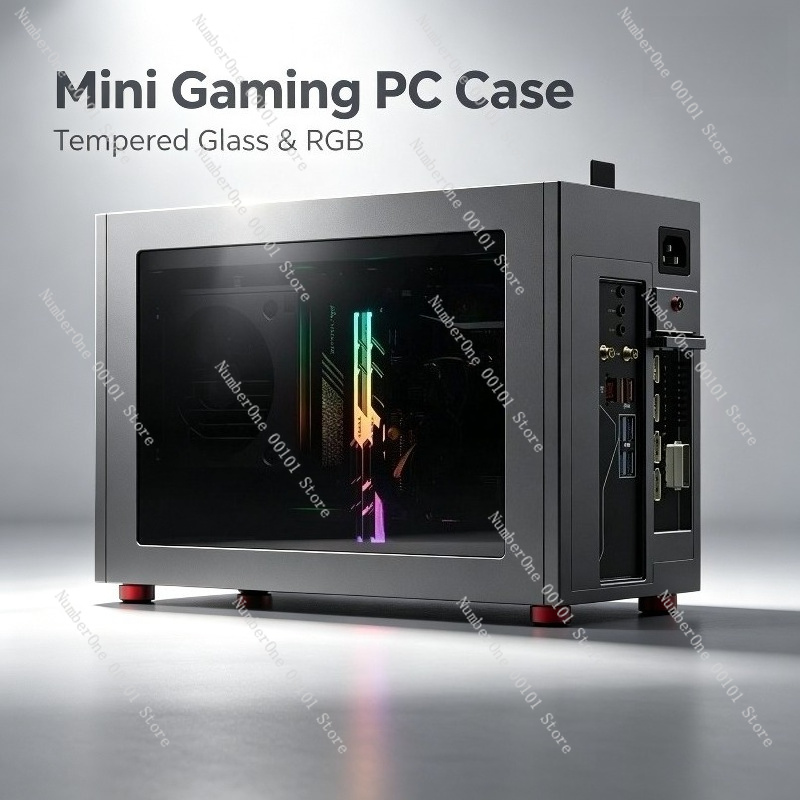 Mini ITX Aluminum Case 240mm W - Sff Case Tempered Glass 评论和价格