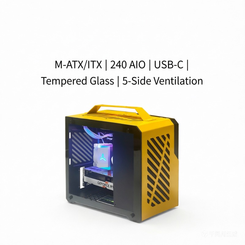 QM-Z36 Hornet Mini PC Case, Al - Mini Itx Case With Handle Portable 评论和价格