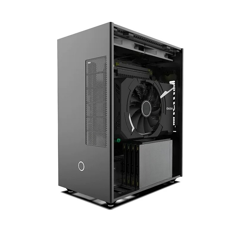 Mini F1‑1U 2.0 ITX Case, Dual‑ - Itx Case 3 Slot Gpu Support 评论和价格