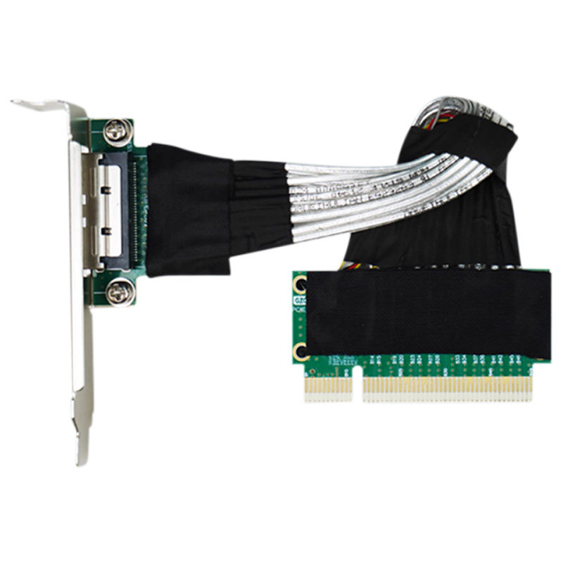 PCIE 4.0 4X to Oculink SFF-861 - Itx Case Pcie Riser 4.0 评论和价格